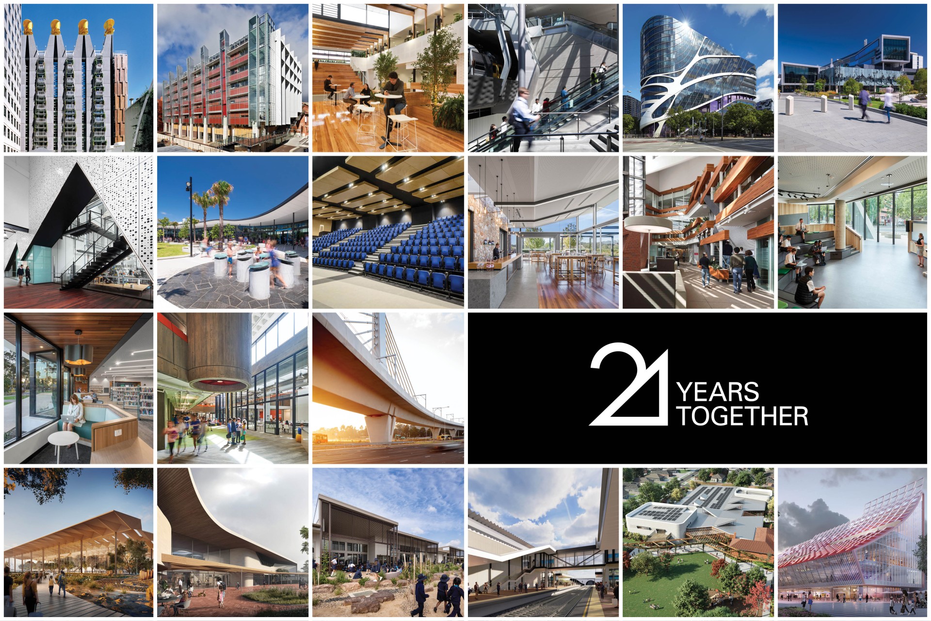 21 Years Projects DesignInc Grid