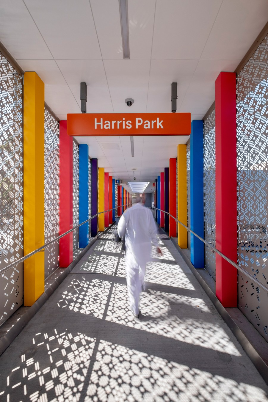 DesignInc Sydney - Harris Park Station pedestrian bridge