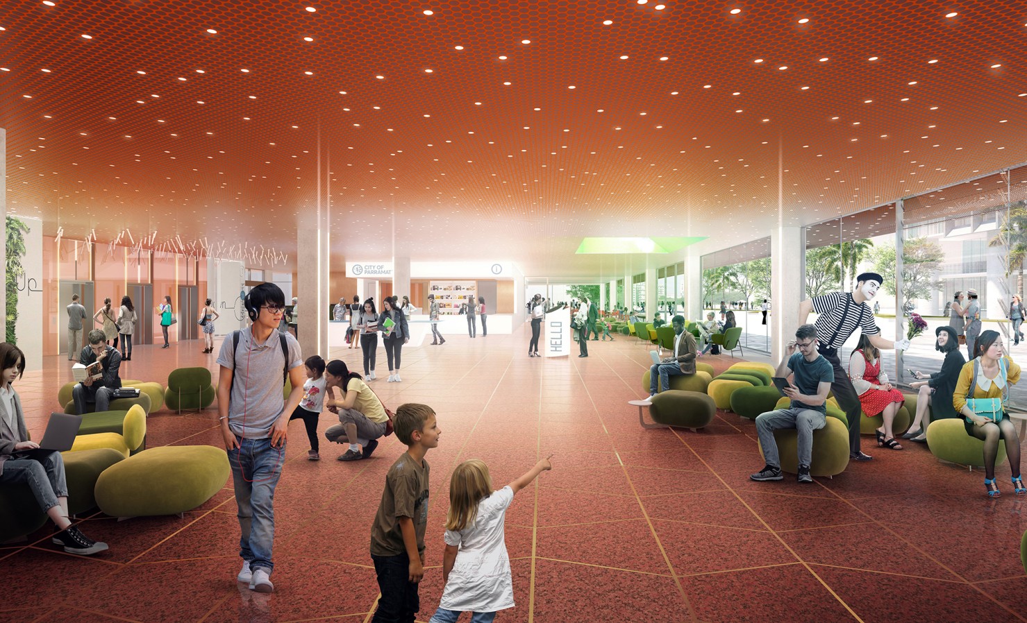 DesignInc Sydney - PHIVE Parramatta Civic Hub