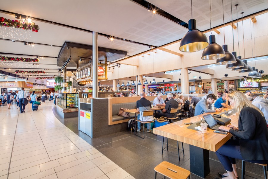 Sydney Airport T2, Food Court and Gate 35 Retail Refurbishment Projects DesignInc