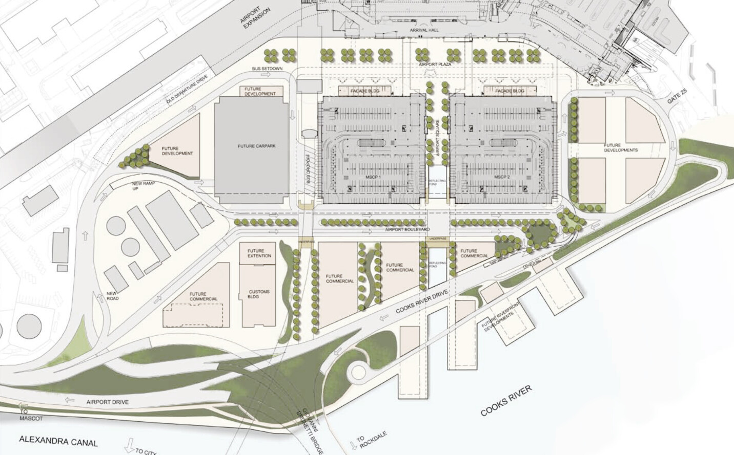 DesignInc Sydney - Sydney Airport Masterplan