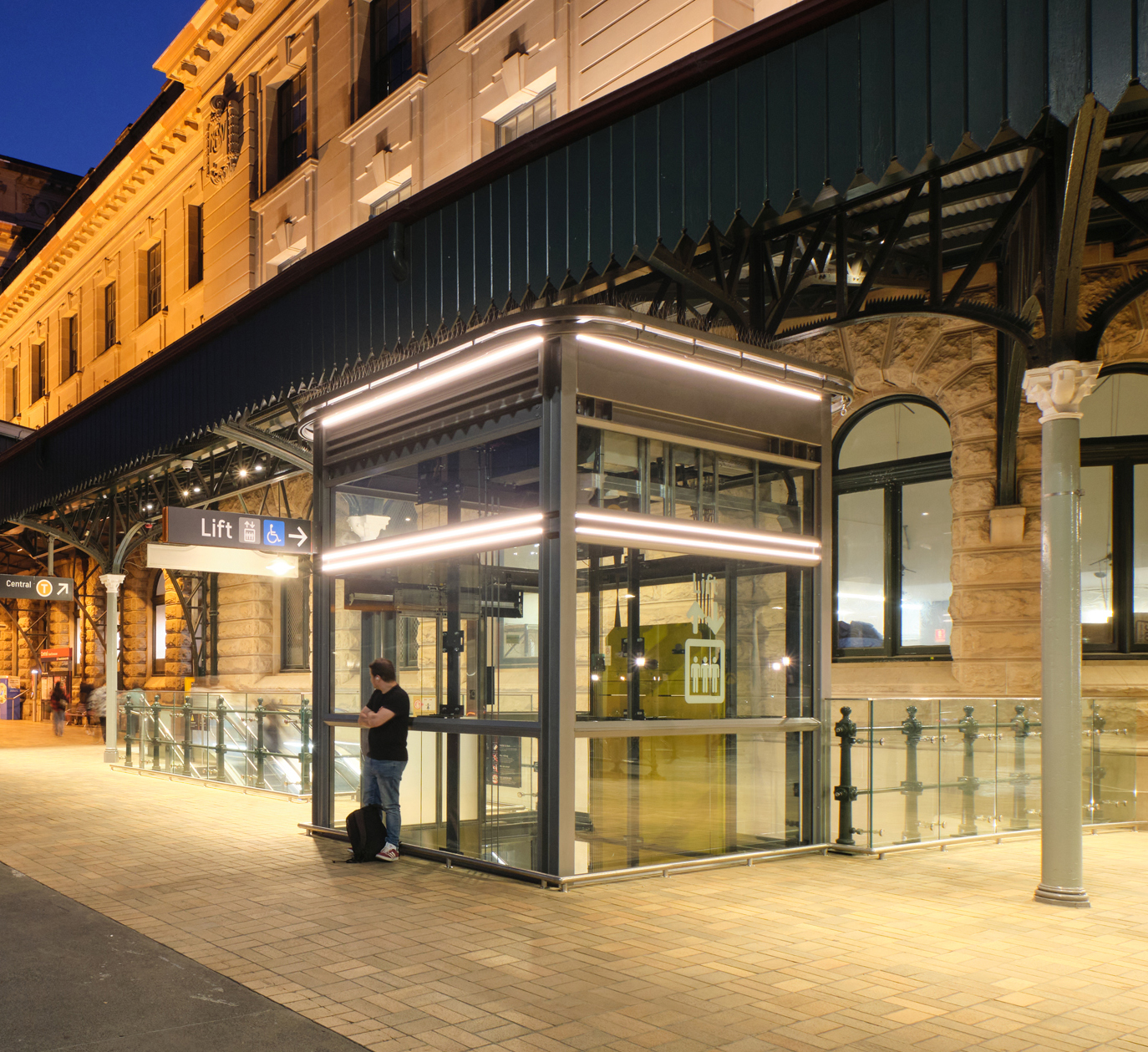 Central Station—Eddy Avenue Vertical Transport