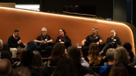 Leading Indigenous Design Voices Speak on a panel at DesignInc Sydney